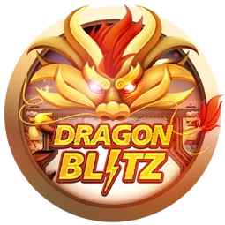 Logo game สล็อตศึกมังกรเฝ้าสมบัติ Dragon Blitz ค่าย Nextspin