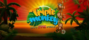 ทดลองเกมสล็อต Triple Monkey สามสหายแสนซน ค่าย Nextspin